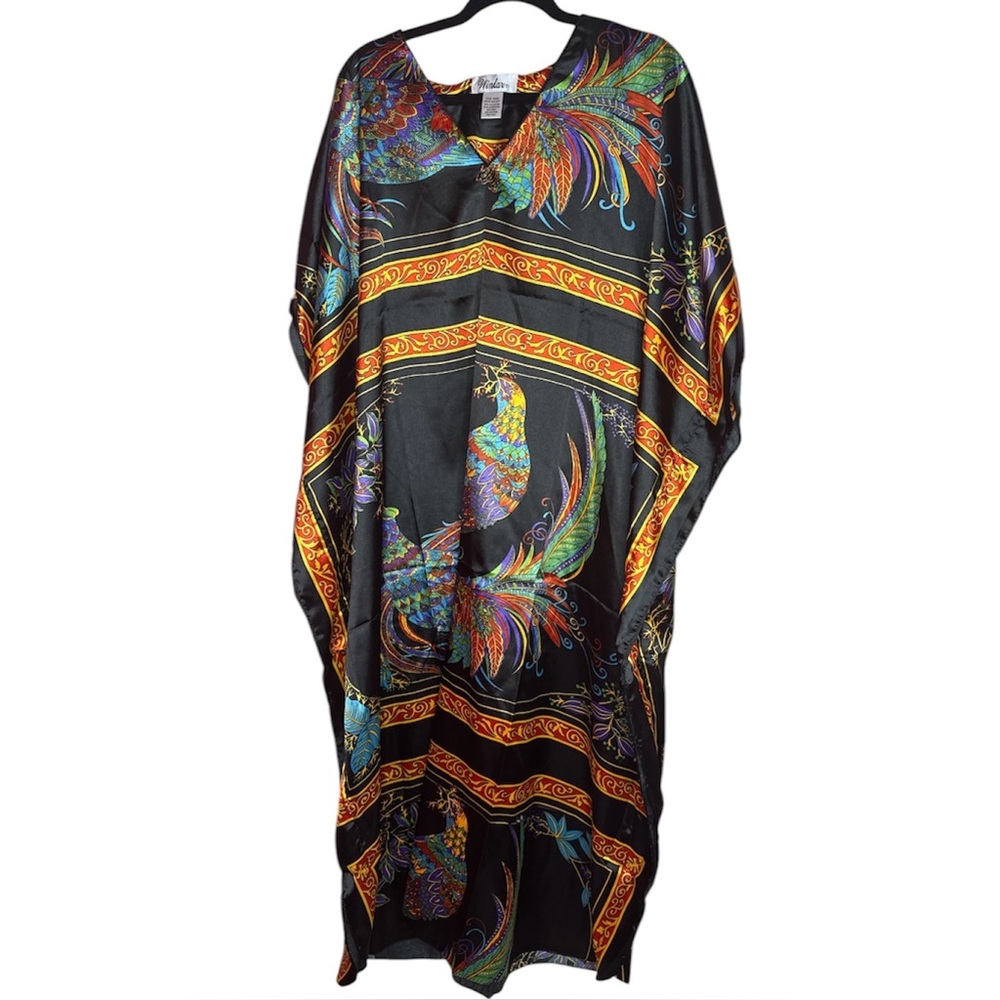 Black Peacock Winlar Kaftan Size S-4X NWT